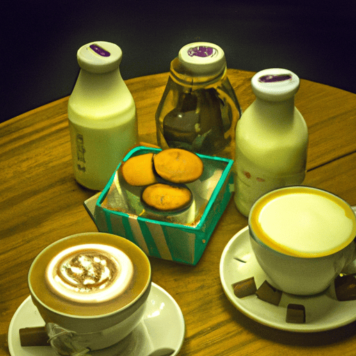 Cappuccino with coconut milk