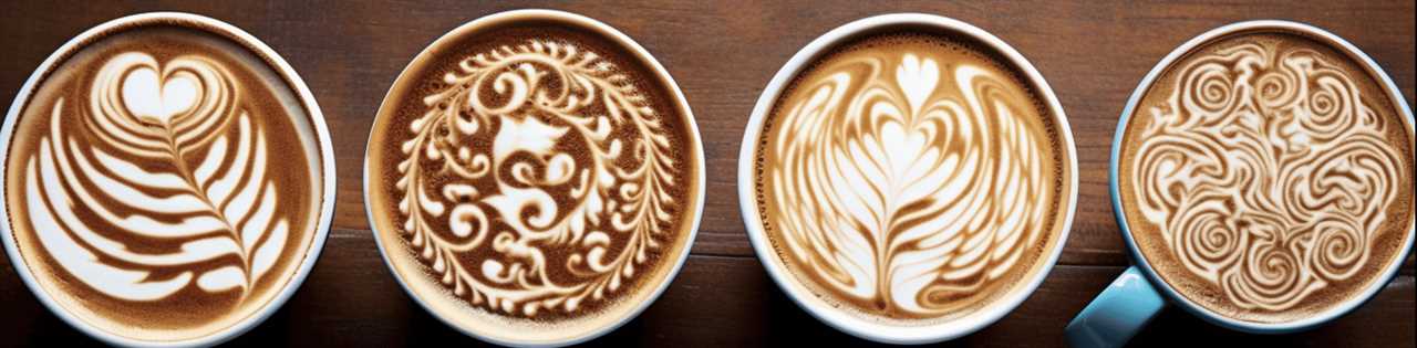 Cappuccino art for branding