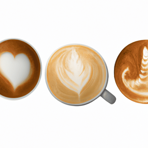 Cappuccino art for anniversaries