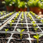 begin herb garden seed starting