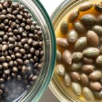 chia and basil seeds
