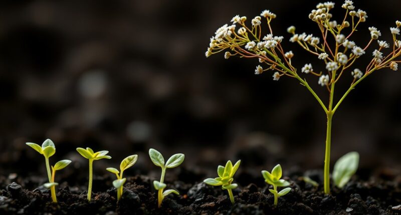 chia growth from seed