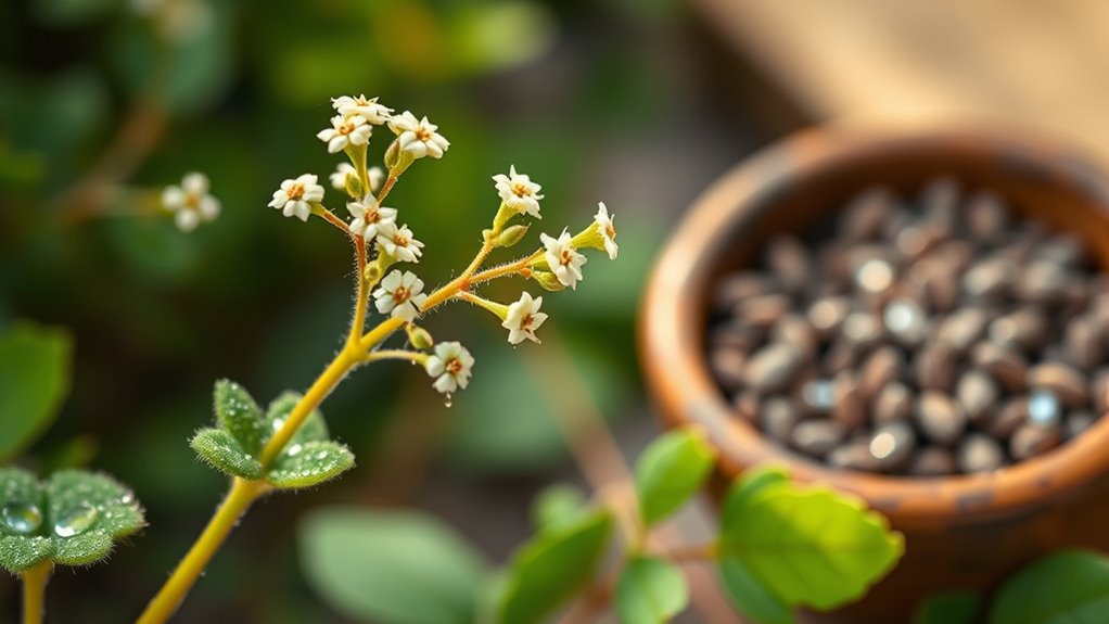 chia plant adaptations and dispersal