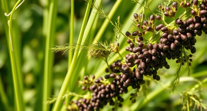 chia seed harvest quantities