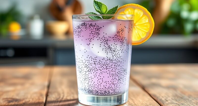 chia seed water benefits