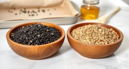 chia vs flax seeds