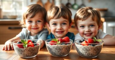 child friendly chia portion sizes