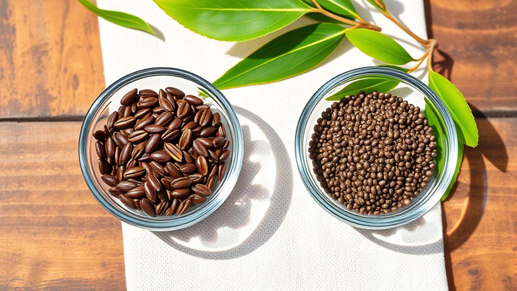 compare nutritional and culinary benefits