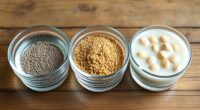 comparison of vegan egg options