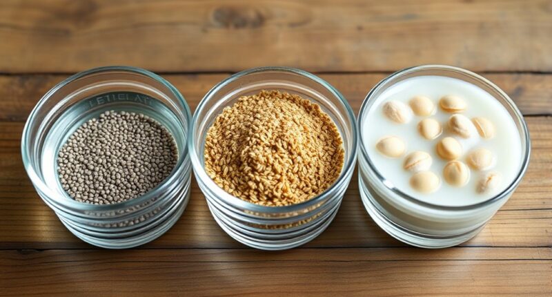 comparison of vegan egg options