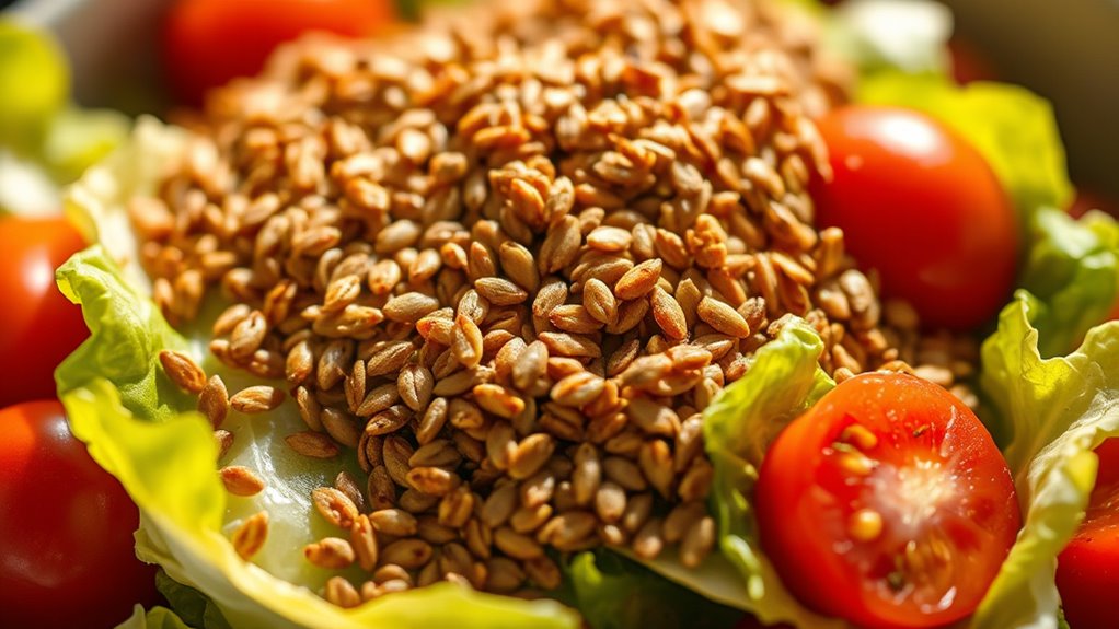 crunchy nutritious chia topping