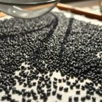 drying and cleaning chia seeds