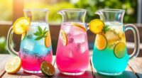 electrolyte charged summer drinks