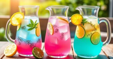 electrolyte charged summer drinks