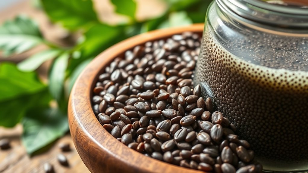 fodmaps gut microbiota fermentation chia seeds