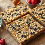 freezer friendly chia breakfast bars