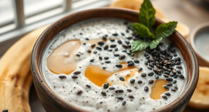gentle fiber chia porridge