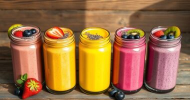 healthy chia seed smoothies