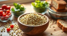 hemp seeds meal integration