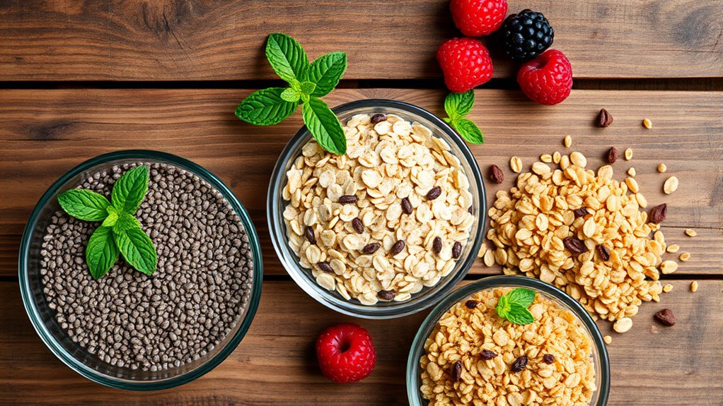 high fiber low calories