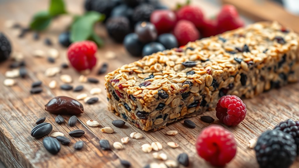 homemade chia energy bars
