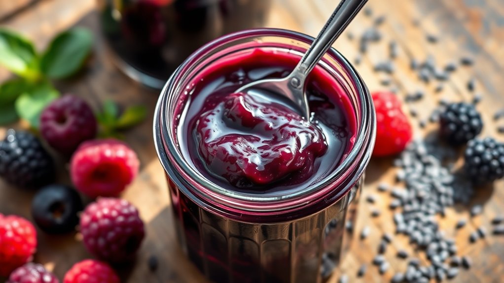 homemade healthy fruit jam