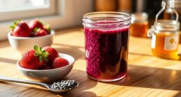 homemade healthy fruit spread