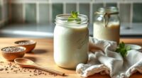 homemade probiotic chia yogurt