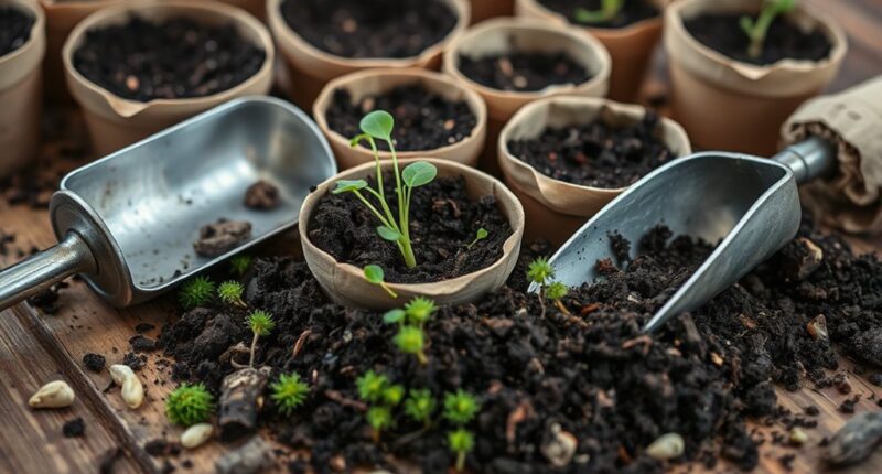 homemade seedling soil recipes