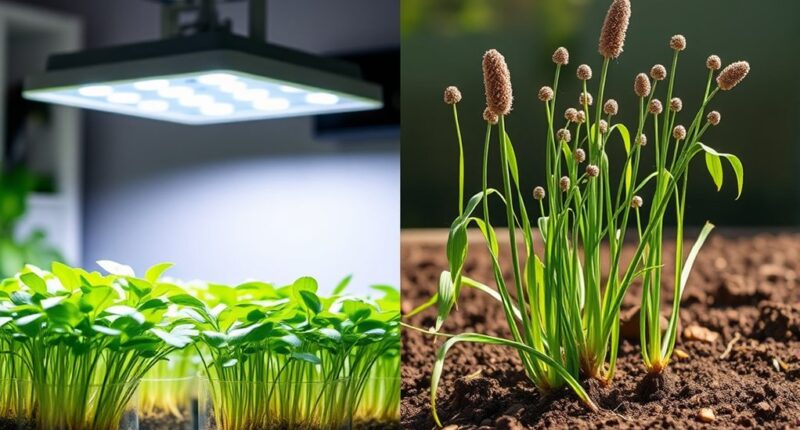 indoor vs outdoor chia growing