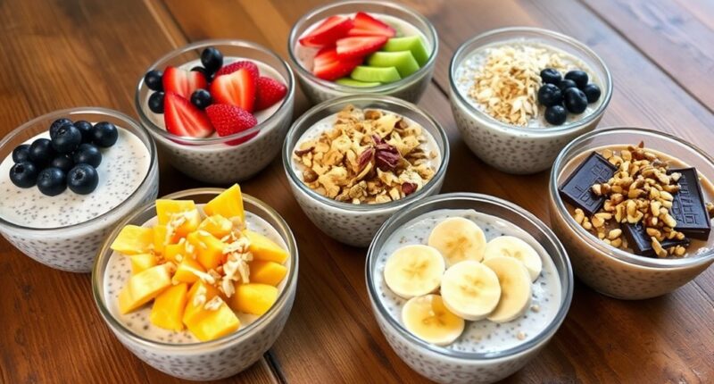 luxury chia pudding flavors