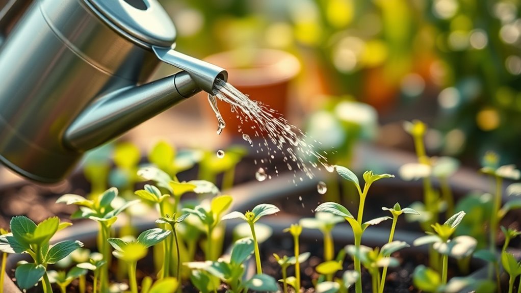 maintain consistent soil moisture