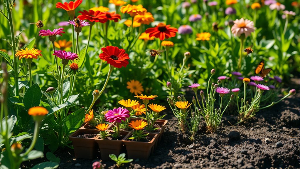 native plants support pollinators