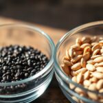 nutritional comparison of seeds
