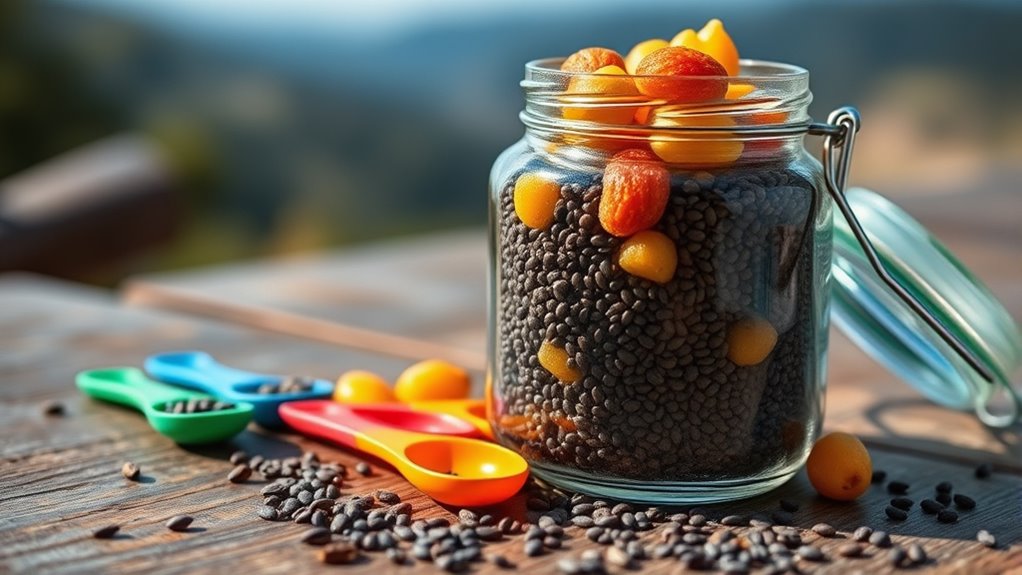 portable nutritious chia snacks