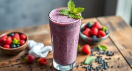 protein rich chia smoothies