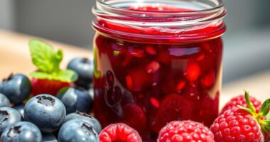 quick berry chia jam