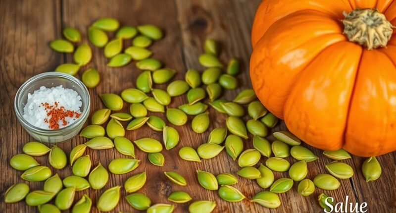 roast and season seeds