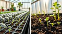 seed starting versus sowing