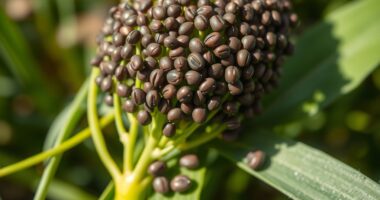 seeds turn brown fully