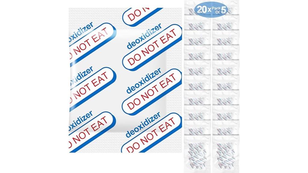 100 pack 500cc oxygen absorbers