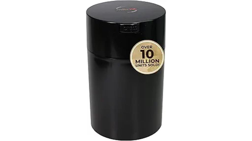 1 pound airtight coffee container