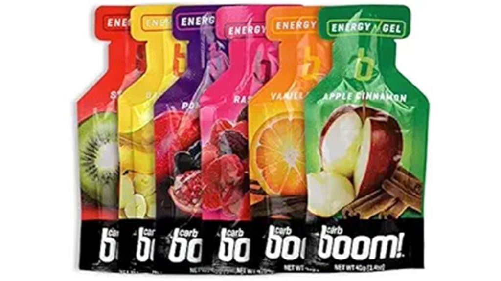 24 pack energy gel assortment