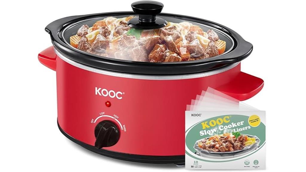 4 quart ceramic crock cooker