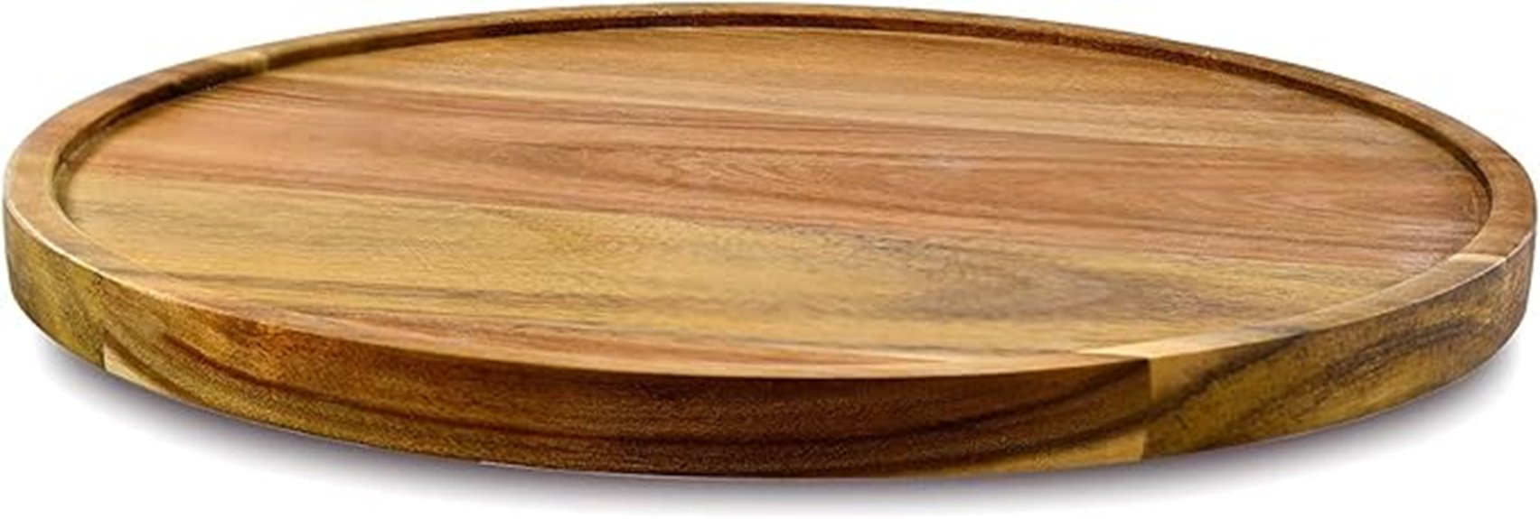 acacia wood lazy susan