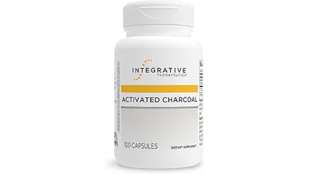 activated charcoal supplement capsules