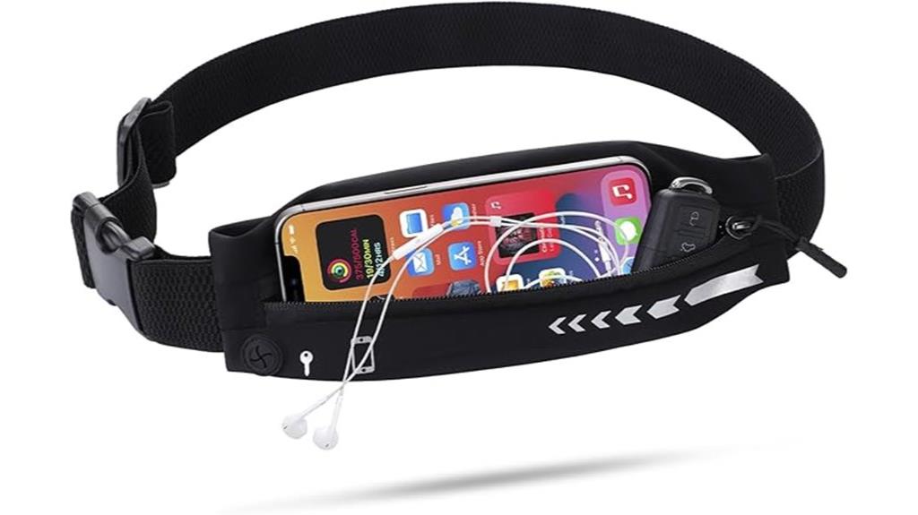 adjustable slim running belt