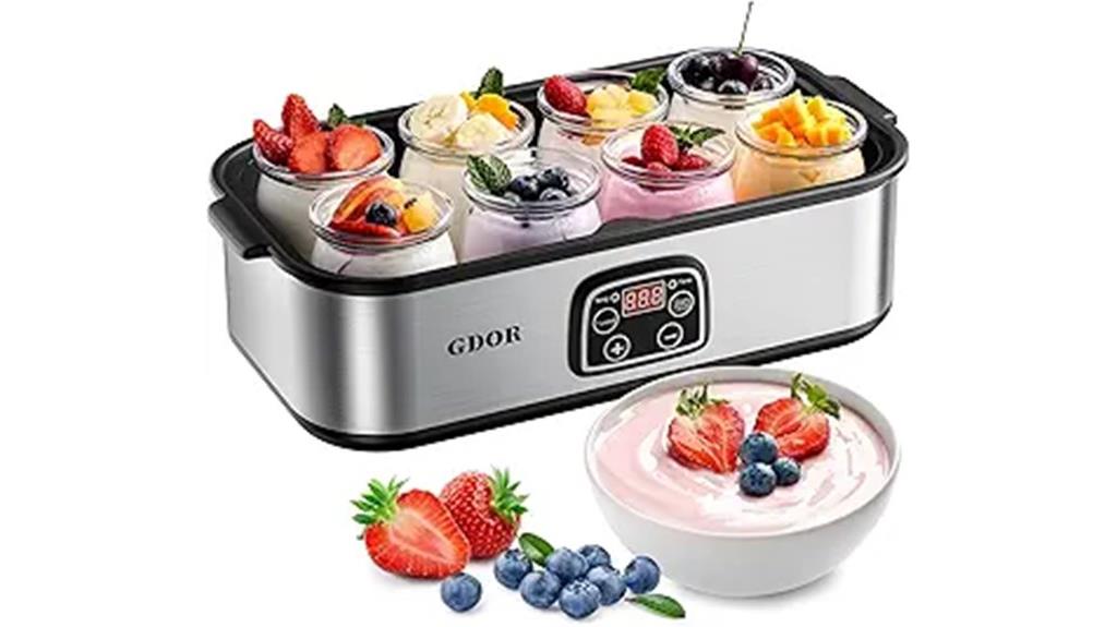 adjustable temperature and timer