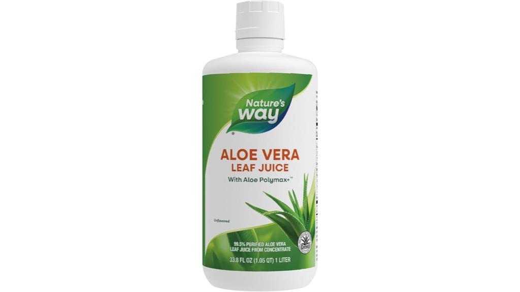 aloe vera leaf juice