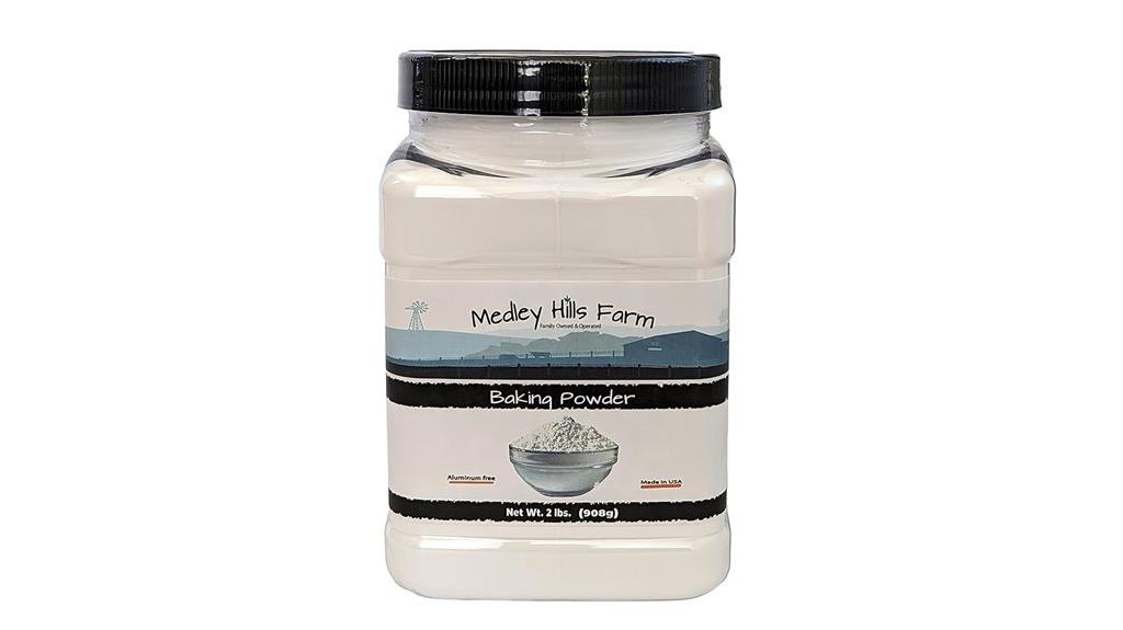 aluminum free baking powder